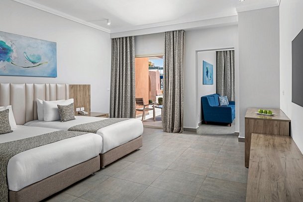 Pickalbatros Water Valley Resort - Neverland Hurghada - Wohnbeispiel Familienzimmer Premium (Zimmercodierung FM1)