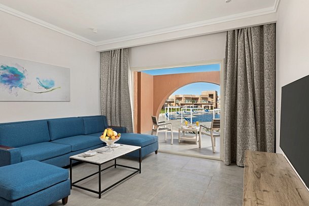 Pickalbatros Water Valley Resort - Neverland Hurghada - Wohnbeispiel Familienzimmer Premium (Zimmercodierung FM1)