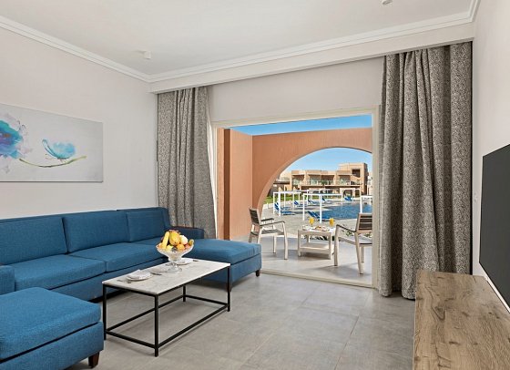 Pickalbatros Water Valley Resort - Neverland Hurghada - Wohnbeispiel Familienzimmer Premium (Zimmercodierung FM1)