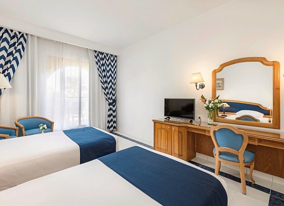 Desert Rose - Wohnbeispiel Doppelzimmer Standard Poolblick (Zimmercodierungen D3P & DCP)