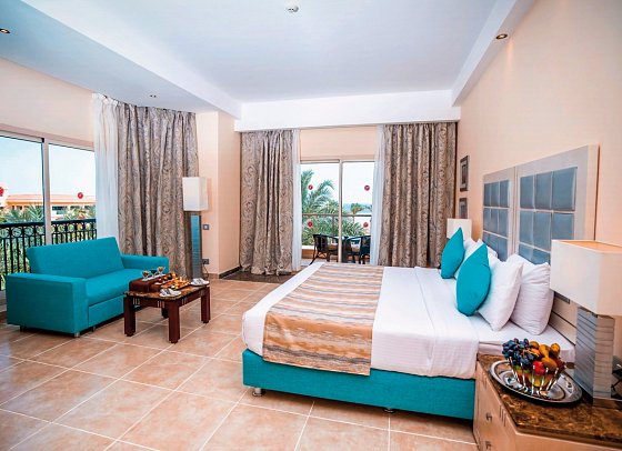 Tropitel Sahl Hasheesh - Wohnbeispiel Doppelzimmer Club Meerblick (Zimmercodierungen DL1, DC2 & DLM)