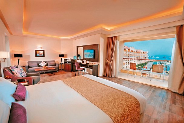 Pickalbatros White Beach Resort - Hurghada - Wohnbeispiel Juniorsuite Meerblick (Zimmercodierung J9M)