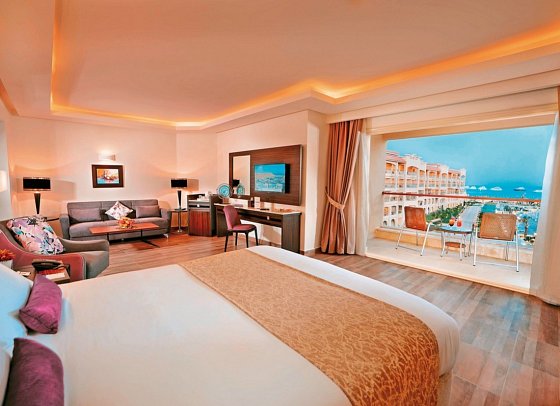 Pickalbatros White Beach Resort - Hurghada - Wohnbeispiel Juniorsuite Meerblick (Zimmercodierung J9M)
