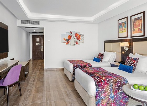 Pickalbatros White Beach Resort - Hurghada - Wohnbeispiel Doppelzimmer Deluxe Poolblick (Zimmercodierungen DDP, DCP, DFP & EFP)