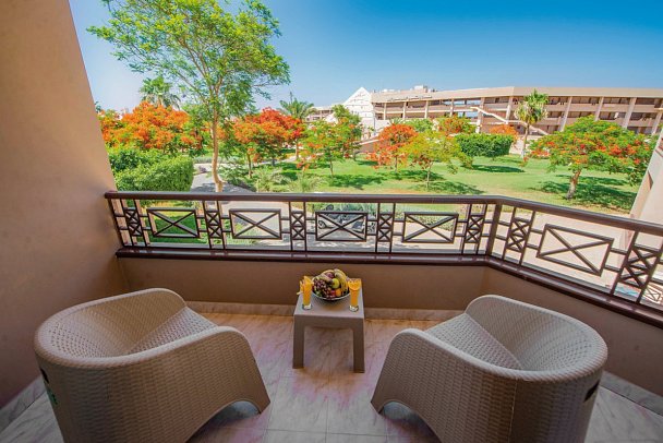 Pharaoh Azur Resort - Beispiel Balkon Doppelzimmer Standard (Zimmercodierungen DG1, DC1 & DP1)