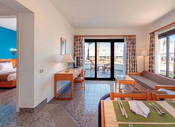 Pharaoh Azur Resort - Wohnbeispiel Bungalow 1 Schlafzimmer (Zimmercodierung BB1)