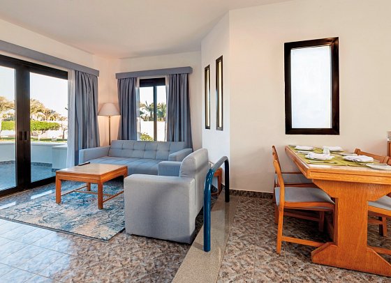 Pharaoh Azur Resort - Wohnbeispiel Bungalow 1 Schlafzimmer (Zimmercodierung BB1)