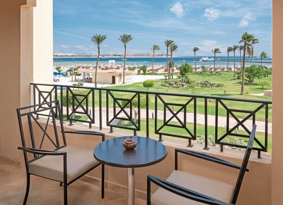 Cleopatra Luxury Resort Makadi Bay - Wohnbeispiel Doppelzimmer Meerblick (Zimmercodierungen D7M, DCM & DMM)