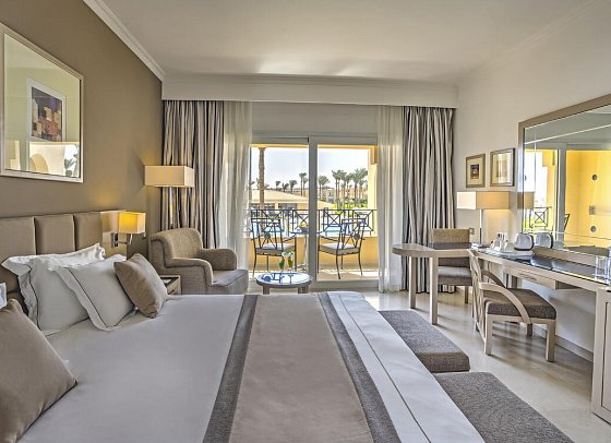 Cleopatra Luxury Resort Makadi Bay - Wohnbeispiel Doppelzimmer Premium (Zimmercodierungen DMG, DCG, DMP & DCP)