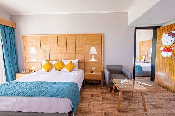 Prima Life Makadi Resort - Wohnbeispiel Family 2 Bedrooms Garden view (Zimmercodierungen FSG & FB9)