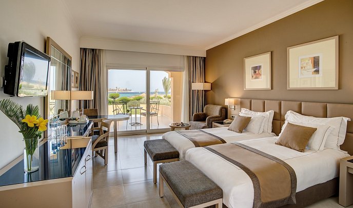 Cleopatra Luxury Beach Resort Makadi Bay - Wohnbeispiel Doppelzimmer Premium (Zimmercodierungen DSO, DB1, UDM, DMG, DMM & DMO)