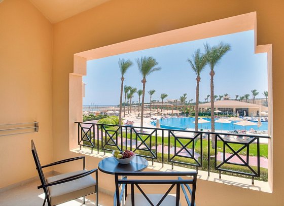 Cleopatra Luxury Beach Resort Makadi Bay - Wohnbeispiel Doppelzimmer Premium (Zimmercodierungen DSO, DB1, UDM, DMG, DMM & DMO)
