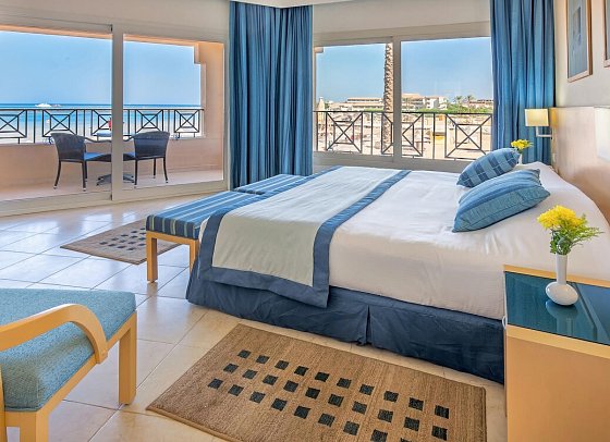 Cleopatra Luxury Beach Resort Makadi Bay - Wohnbeispiel Juniorsuite (Zimmercodierung JB1)