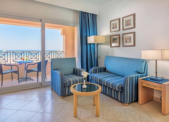 Cleopatra Luxury Beach Resort Makadi Bay - Wohnbeispiel Juniorsuite (Zimmercodierung JB1)