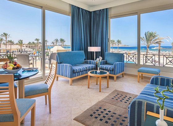 Cleopatra Luxury Beach Resort Makadi Bay - Wohnbeispiel Master Suite (Zimmercodierung JSM)