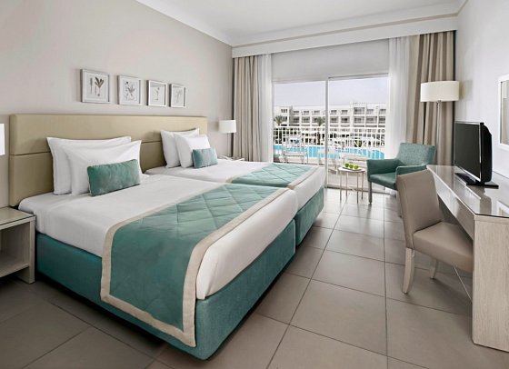 JAZ Aquaviva - Wohnbeispiel Doppelzimmer Superior Poolblick (Zimmercodierungen DSP & DCP)