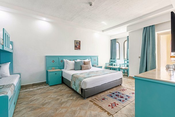 SUNRISE Royal Makadi Resort - Select - Wohnbeispiel Familienzimmer Etagenbett (Zimmercodierung FG1)