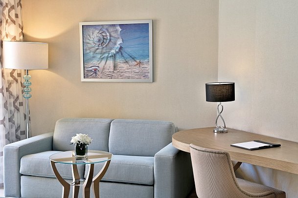 Hilton Hurghada Plaza - Wohnbeispiel Doppelzimmer Standard (Zimmercodierungen DG3 & DC1)