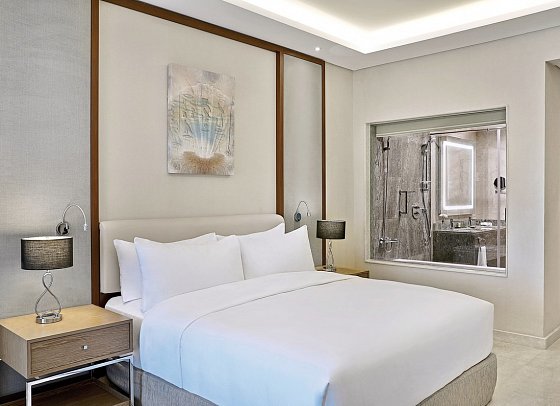 Hilton Hurghada Plaza - Wohnbeispiel Doppelzimmer Superior Meerblick (Zimmercodierungen DSM & DC2)