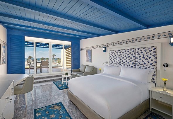 Hilton Hurghada Plaza - Wohnbeispiel King Duplex Premium Meerblick (Zimmercodierung UMM)