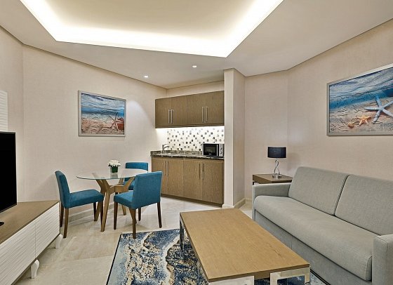 Hilton Hurghada Plaza - Wohnbeispiel Juniorsuite Familie (Zimmercodierung JI2)