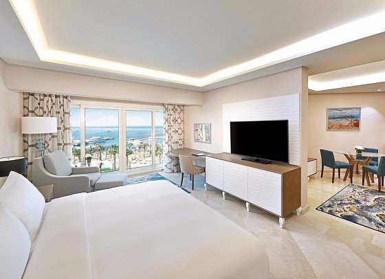 Hilton Hurghada Plaza - Wohnbeispiel Juniorsuite Familie (Zimmercodierung JI2)