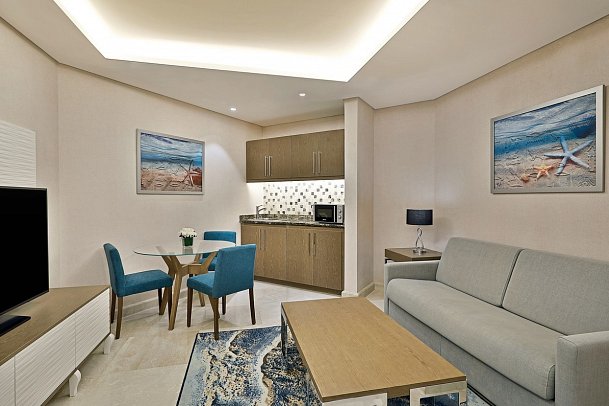 Hilton Hurghada Plaza - Wohnbeispiel Juniorsuite Familie (Zimmercodierung JI2)