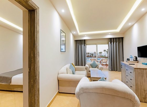 SUNRISE Alma Bay Resort - Wohnbeispiel Juniorsuite (Zimmercodierung JB1)