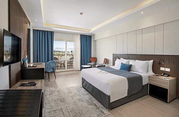 The V Luxury Resort Sahl Hasheesh - Wohnbeispiel Doppelzimmer Superior (Zimmercodierungen DS1, DC1, DSM & DCM)