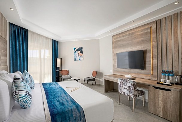 The V Luxury Resort Sahl Hasheesh - Wohnbeispiel Doppelzimmer Deluxe (Zimmercodierungen DD9, DC6, DDG, DCG, DDM & DC3)