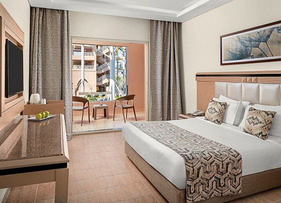 Pickalbatros Aqua Park Resort - Wohnbeispiel Doppelzimmer Standard Poolblick (Zimmercodierungen DGP, D1P & DCP)