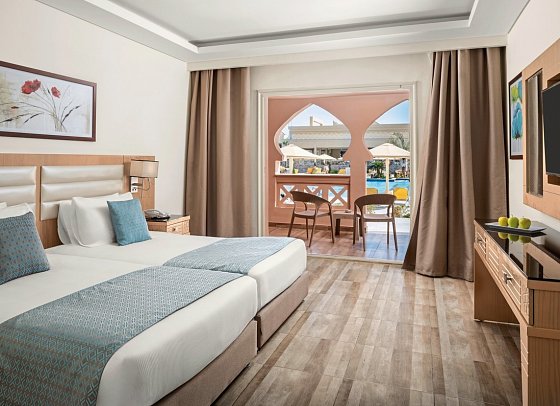 Pickalbatros Aqua Vista Resort powered by Playitas - Wohnbeispiel Doppelzimmer Standard Poolblick (Zimmercodierungen DGP & DCP)