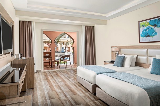 Pickalbatros Aqua Vista Resort powered by Playitas - Wohnbeispiel Familienzimmer Gartenblick (Zimmercodierung FBG)