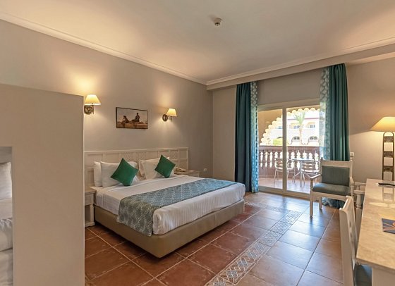 Sentido Mamlouk Palace Resort - Wohnbeispiel Familienzimmer (Zimmercodierungen FB1 & UI1)