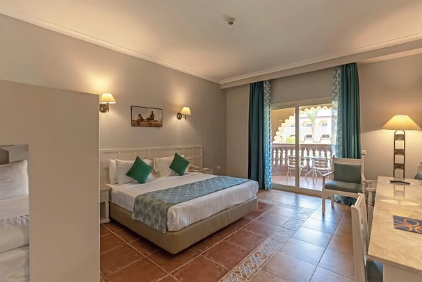 Sentido Mamlouk Palace Resort - Wohnbeispiel Familienzimmer (Zimmercodierungen FB1 & UI1)