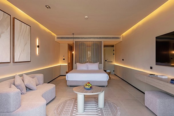 Calimera Blend Paradise - Wohnbeispiel Premium Deluxe Juniorsuite Gartenblick (Zimmercodierung JMG)