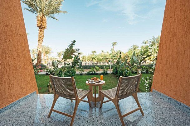 Calimera Blend Paradise - Wohnbeispiel Premium Deluxe Juniorsuite Gartenblick (Zimmercodierung JMG)