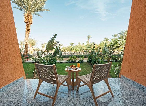 Calimera Blend Paradise - Wohnbeispiel Premium Deluxe Juniorsuite Gartenblick (Zimmercodierung JMG)