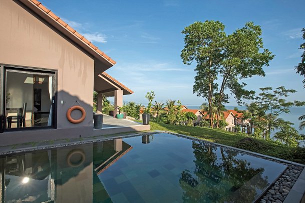 Vedana Lagoon Resort & Spa - Wohnbeispiel Hillside Pool Villa (Zimmercodierungen V1R & V2R)