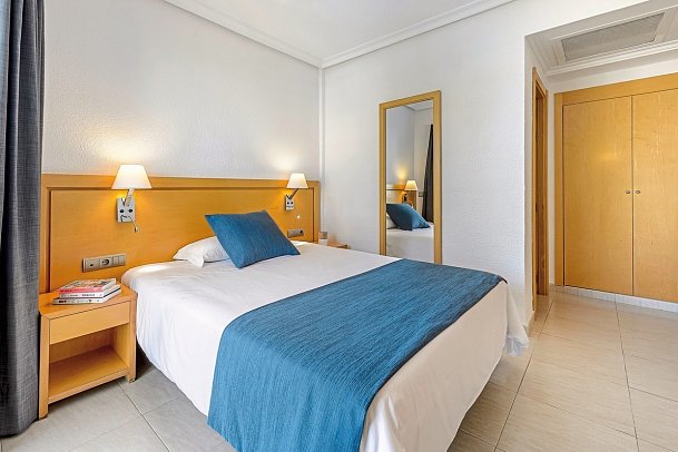 Vibra San Remo - Wohnbeispiel Einzelzimmer (Zimmercodierung EB1)