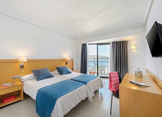 Vibra San Remo - Wohnbeispiel Doppelzimmer Meerblick (Zimmercodierung DBM)