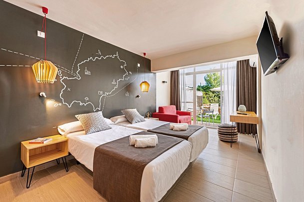 Vibra Cala Tarida - Wohnbeispiel Doppelzimmer Chill-Out (Zimmercodierung DB2)