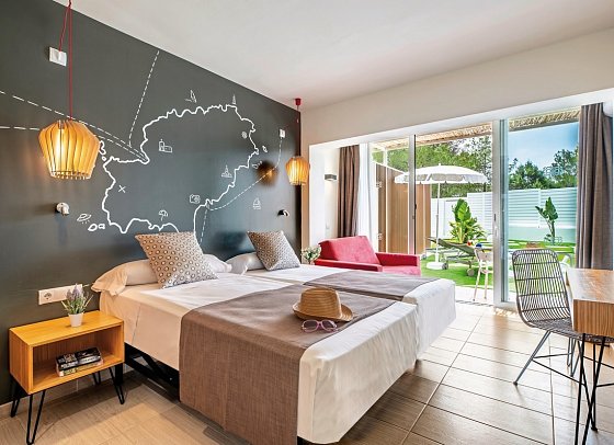 Vibra Cala Tarida - Wohnbeispiel Doppelzimmer Superior (Zimmercodierung DS1)