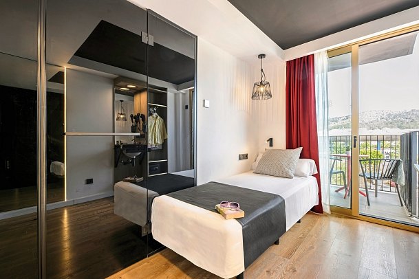 Vibra District - Wohnbeispiel Einzelzimmer (Zimmercodierung EB1)