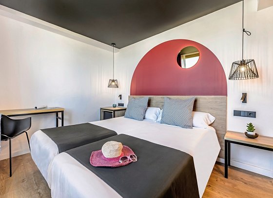 Vibra District - Wohnbeispiel Doppelzimmer (Zimmercodierung DB1)