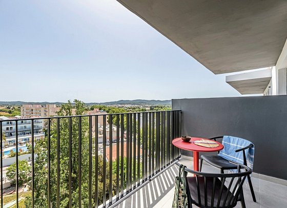 Vibra District - Beispiel Balkon (Zimmercodierung DB1)