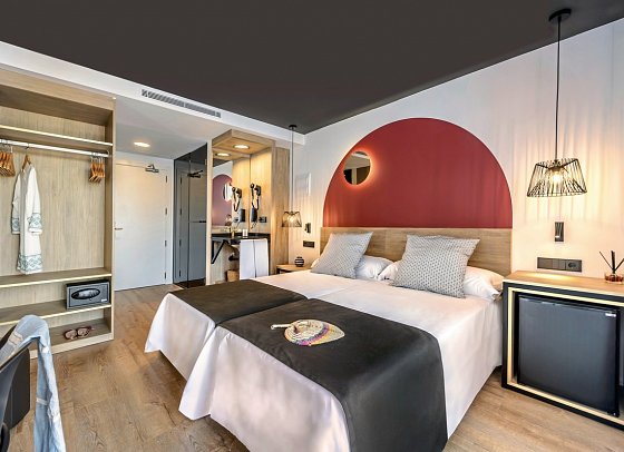Vibra District - Wohnbeispiel Doppelzimmer Meerblick (Zimmercodierung DBM)
