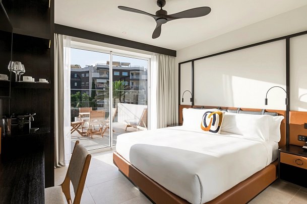 Riomar Ibiza, a Tribute Portfolio Hotel by Marriott - Wohnbeispiel Doppelzimmer Terrace Rio (Zimmercodierung DB1)