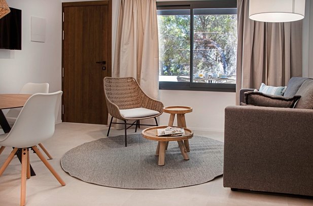 Pinomar - Wohnbeispiel Appartement 2 Schlafzimmer (Zimmercodierung OB1)