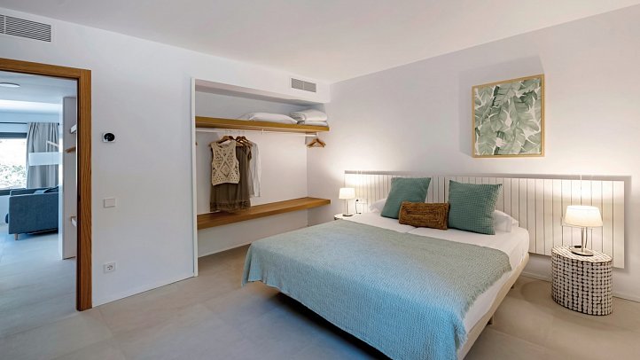 Pinomar - Wohnbeispiel Appartement 1 Schlafzimmer (Zimmercodierung AB1)